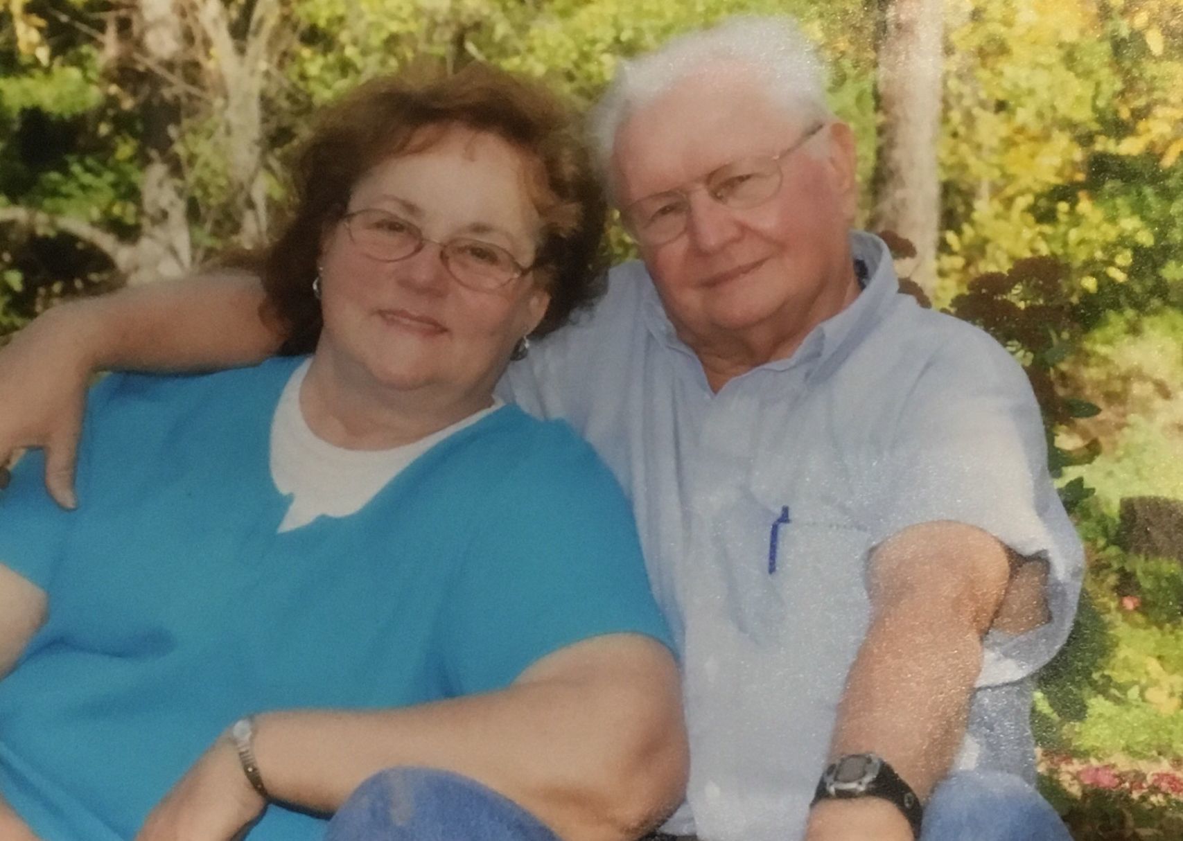 Happy anniversary, Alex and Janice Marek